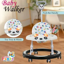 Musical Activity Walker With Parent Rod-98