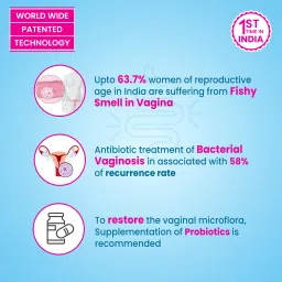 dr. morepen INTEBACT GYN Prebiotic and Probiotics Supplement || 5.4 Billion CFU Unflavoured Capsules image 3
