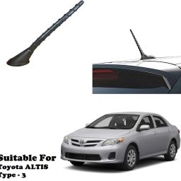 Standard Quality Car Roof Decorative Show Antenna With Adhesive Tape Ant_202 Flexible Aerial Rod Suitable For - ALTIS T-3 Whip Vehicle Antenna-image-89
