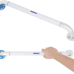 TeXXa24 Heavy Duty High Grade ABS Grab Bar with Anti-Slip Grip, Wall Mounted Shower Grab Bar-image-56