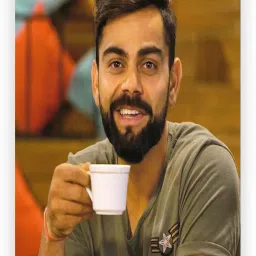 Virat Kohali – Rule Your Game | Wooden Exam Pad (12 x 16 inch, Multicolor) Single Side Clipboard-26