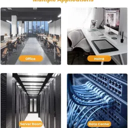 TERABYTE LAN Cable 24.25 m 24.25 METER Ethernet Cable CAT5/5E Network Cable Internet Cable RJ45 LAN Wire High Speed Patch Cable Computer Cord image 5