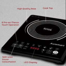 avias 1600 W Induction Cooktop Push Button image 4