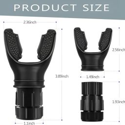 zoxito Resistance Respiratory Trainer – Inhale/Exhale Breathing Exercise Device for Running, Fitness, and Endurance Training – Portable Lung Capacity image 4