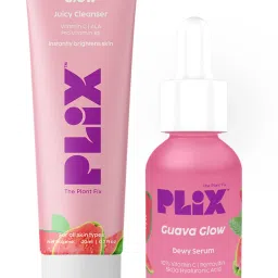 Guava Glow Regime with 10% Vitamin C Face Mini Serum & Juicy Mini Cleanser-29