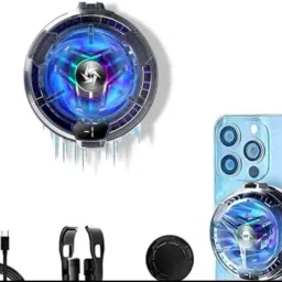 PAPLAJ ENTERPRISES Mobile Cooler For Gaming Gaming Cooler With Digital Display 1 Fan Cooling Pad-picture-30