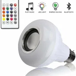 AVIKA Smart Color Changing Bluetooth Speaker LED Music Light Bulb with Remote Control 3 W Bluetooth Party Speaker image 2