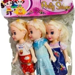 Realistic Three Sister Dolls with Fancy Dress & Movable Body Parts for Kids|101-image-78