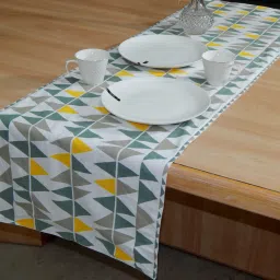 Multicolor 152 cm Reversible Table Runner-picture-0