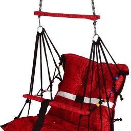 Cotton Baby Swing Chair for Babies Folding and Washable1-5 Years with Belt Swing Bouncer-picture-16