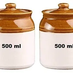 Ceramic Pickle Jar - 500 ml-picture-24