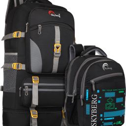 60L Rucksack & 30L Backpack Combo for Travel, Hiking, and Daily Use (Unisex) Rucksack - 60 L-image-63