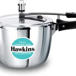4.5 Litre Triply Stainless Steel Pressure Cooker, Inner Lid Cooker 4.5 L Pressure Cooker-image-74