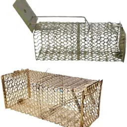 Rat/Mouse/Rodent Trap Cage Rustic Copper (1, Medium/26 X 11.5 X 10 cm) Live Trap-27