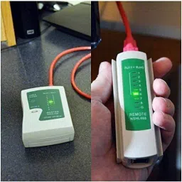 D.V TECH RJ45 RJ11 RJ12 Cat5 Cat6 LAN/CABLE TESTER Network Interface Card image 3