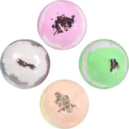 Relaxing Bath Bombs Rose Lemon-Orange Eucalyptus Coffee-vanilla 60gm x 4pc-image-15
