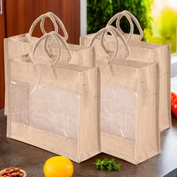 kuber industries Pack of 4 Grocery Bags-picture-23