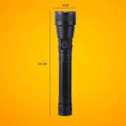 bfsteckt M982 Zoomable Metal LED Torch - 5 Modes, Super Bright 200W LED Flashlight Torch image 2