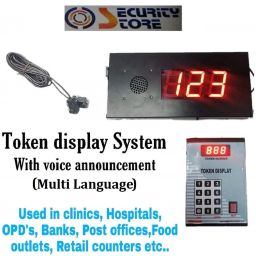 security store Patient Calling Token Display System with Multi Language Voice Calling Patient Calling Token Display System with Hindi & English Voice Announcement… Indoor PA System image 3