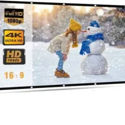 Moiz 92 inch Projector Screen,4K HD Portable Video Screen Foldable Anti-Crease Indoor Outdoor Screen for Home, Office, Classroom (80" Inch (W) x 45" Inch (H)) (Width 213.36 cm x 121.92 cm Height) Projector Screen (Width 213 cm x 121 cm Height)-picture-14