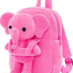 Small 12 L Laptop Backpack New classic Pink elephant bags for kids smooth soft and amazing design-image-24