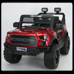 007 POBO RED Jeep Battery Operated Ride On-image-129