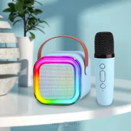 SIACART K12 Speaker Machine Bluetooth-Compatible Wireless Karaoke Mic Speaker 5 W Bluetooth Speaker image 5