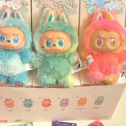 Labubu Doll Birthday Gift Cartoon Character | Labubu toy | Random Color - 1 Pc - 17 cm-38
