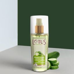 Lotus Herbals Sustainable Basiltone Cucumber & Basil Clarifying & Balancing Toner 100 ml image 1