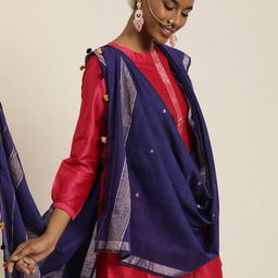 Taavi Ethnic Motifs Woven Design Dupatta-30