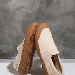 Flying Machine Men Textured Comfort Insole Contrast Sole Slip-On Sneakers-picture-48