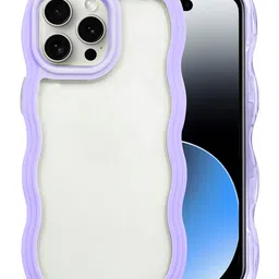 QRIOH iPhone 15 Pro Purple Wavy Silicon Case-image-65
