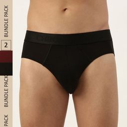 Chromozome Men Pack of 2 Solid Ultra-Premium Micro-Modal Briefs 8902733627672-picture-9