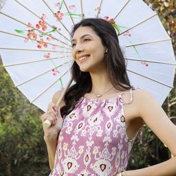 Stylum Women Ethnic Motifs Print Shoulder Straps Tiered Maxi Dress-image-95