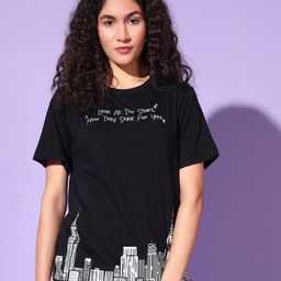 The Dry State Women Graphic Printed Round Neck Cotton Oversized T-shirt-image-75