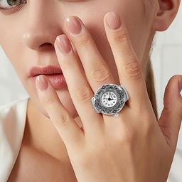 BOZHI Women Round Dial & Stainless Steel Straps Reset Time Ring Watch GGFEGCJCFJAJ-image-25