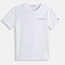 Calvin Klein Jeans Kids Pure Cotton Brand Logo Printed Detail T-shirt-image-47