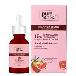 Pure Sense Grapefruit Squeeze Radiant Face Serum With 15% Vitamin C & Glutathione- 10 ml-image-83