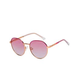 Vincent Chase by Lenskart Women Round Sunglasses with Polarised and UV Protected Lens 213262-14