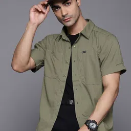 Columbia Men Green Casual Shirt-image-37