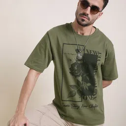Difference of Opinion Graphic Printed Oversized Cotton T-shirt-image-23