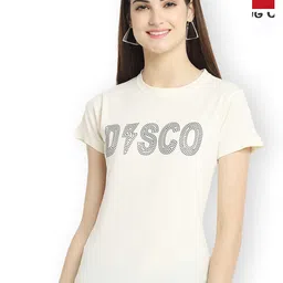 Fabflee Women Multicoloured 3 Printed Extended Sleeves T-shirt-image-98