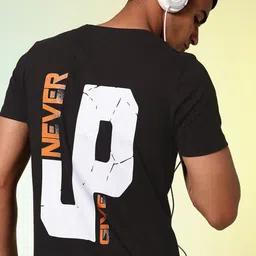 HRX by Hrithik Roshan Typography Printed T-shirt-image-62