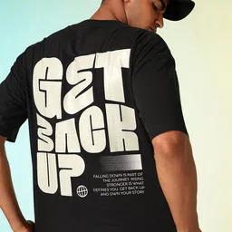 HRX by Hrithik Roshan Typography Printed Running T-shirt-image-28
