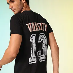 HRX by Hrithik Roshan Men Typography Printed Pure Cotton T-shirt-image-89