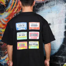 House of Koala Graphic Printed Drop Shoulder Oversized T-Shirt-image-68