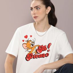 Kook N Keech Toons Women Graphic Printed T-shirt-image-97