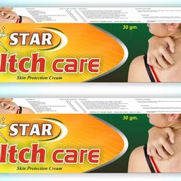 Jagdamba Herbal Star Itch Care Set Of 2 Cream For Inflammation and Fungal Infection- 30 g image 5