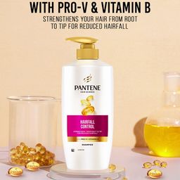 Pantene HairScience Hairfall Control Shampoo with Pro-Vitamins & Vitamin B - 650ml image 5