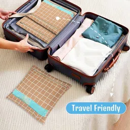 Kuber Industries Brown Set of 6 Regular Multi-Utility Organisers image 4